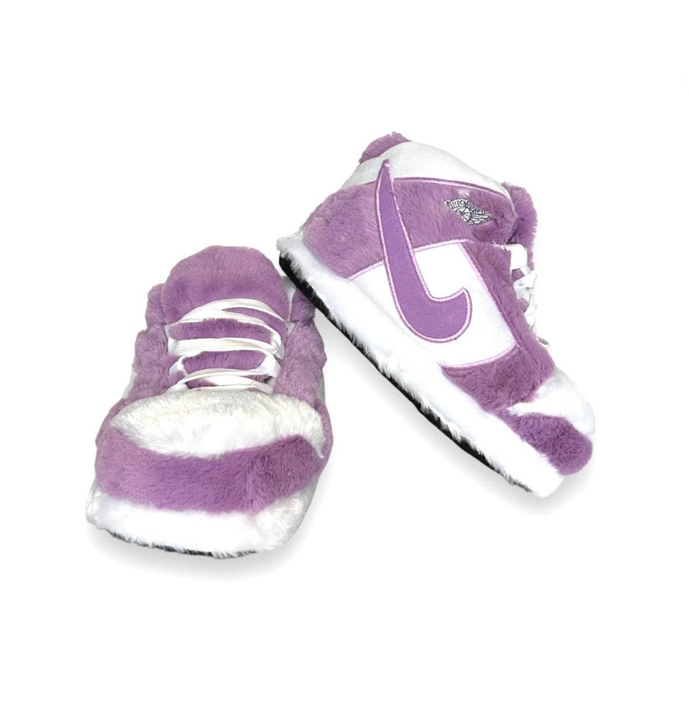 Sneaker Slippers Purple  jordan 1 unisex for adults&kids (ONLINE ORDER ONLY)