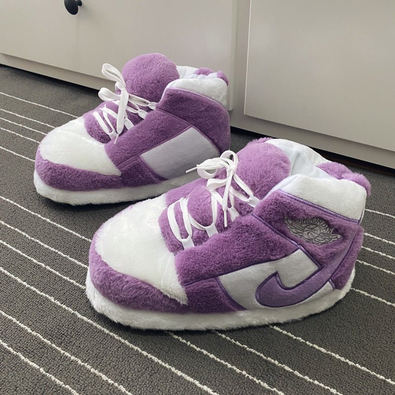 Sneaker Slippers Purple  jordan 1 unisex for adults&kids (ONLINE ORDER ONLY)