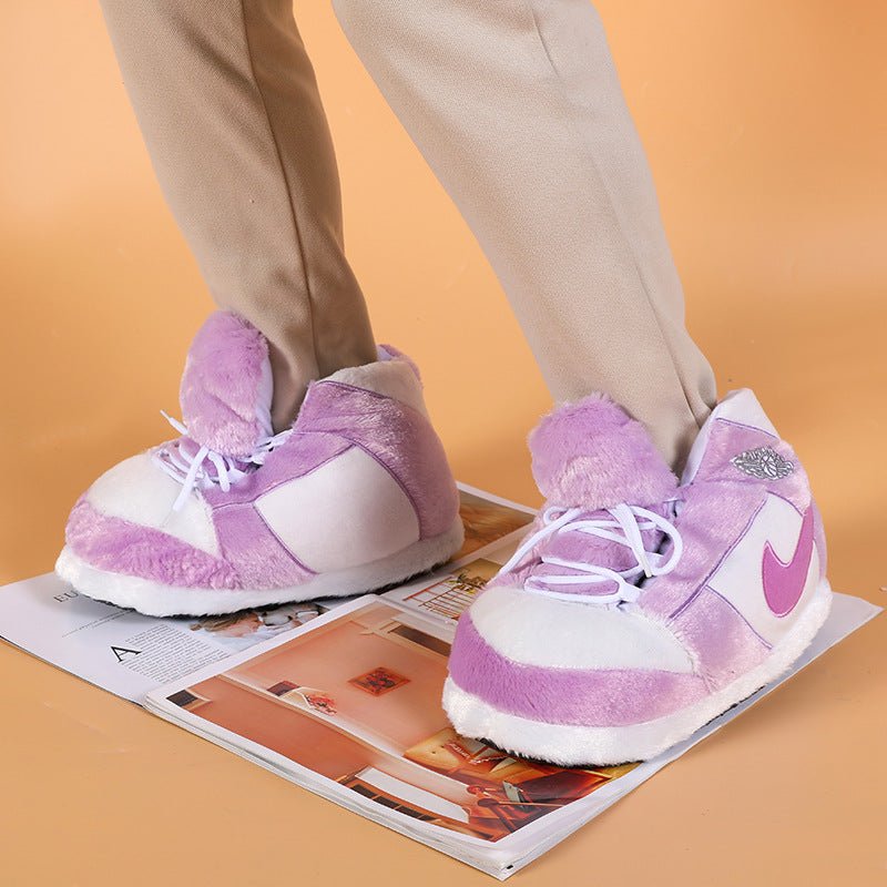 Sneaker Slippers Purple  jordan 1 unisex for adults&kids (ONLINE ORDER ONLY)