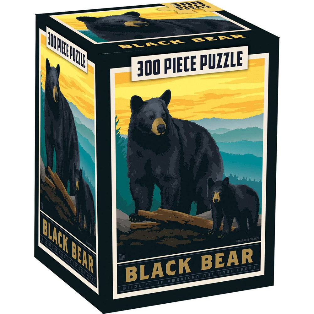 Black Bear 300 Piece Jigsaw Puzzle
