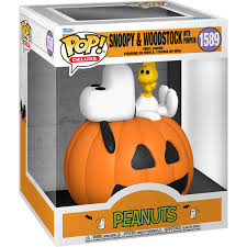 Funko POP! Deluxe: Peanuts - Snoopy & Woodstock With Pumpkin 1589 (ONLINE ORDER ONLY)