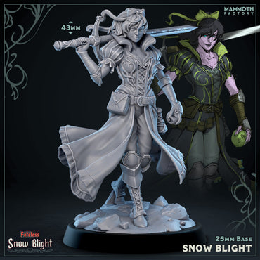 Snow Blight (Female Undead Human Fighter) (Online Only)