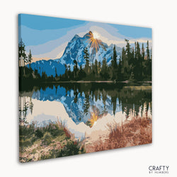 Snow Sunset Mountain (ONLINE ORDER ONLY)