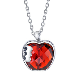 Disney X RockLove SNOW WHITE Crystal Take a Bite Apple Necklace (ONLINE ORDER ONLY)