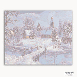 Snowy Night Scenery (ONLINE ORDER ONLY)