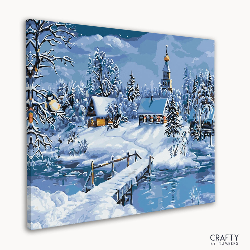 Snowy Night Scenery (ONLINE ORDER ONLY)