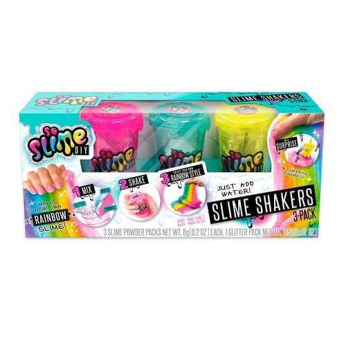 So Slime DIY - Slime Shakers 3 Pack Cosmic or Rainbow Colors (Online Order Only)