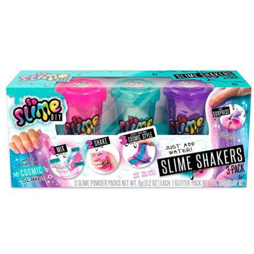 So Slime DIY - Slime Shakers 3 Pack Cosmic or Rainbow Colors (Online Order Only)