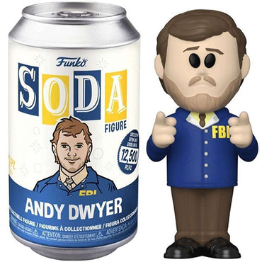 Funko Soda Andy Dwyer (Sealed) **Shot at Chase** (Online Order Only)