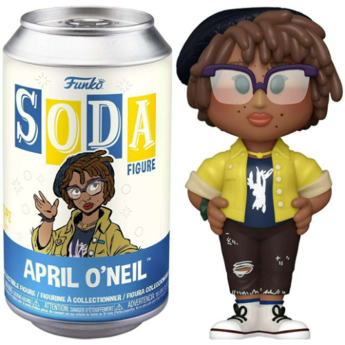Funko Soda April O'Neil (TMNT Mutant Mayhem, Sealed) **Shot at Chase** (Online Order Only)
