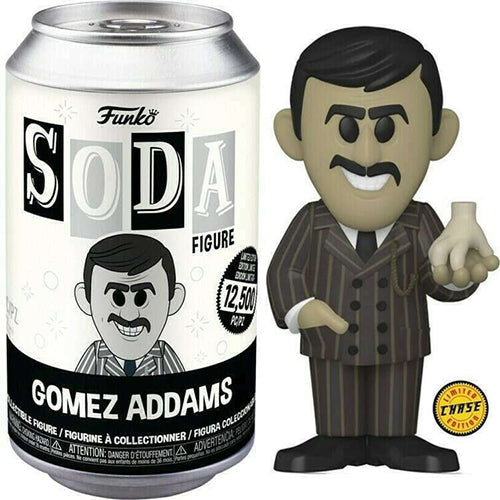 Funko Soda Gomez Addams (Sepia w/ Thing, Opened) **Chase** (Online Order Only)