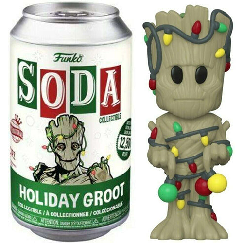 Funko Soda Holiday Groot (International, Sealed) **Shot at Chase** (Online Order Only)