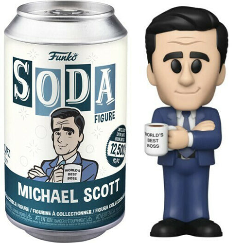 Funko Soda Michael Scott (Sealed)  **Shot at Chase** (Online Order Only)