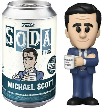 Funko Soda Michael Scott (Sealed)  **Shot at Chase** (Online Order Only)