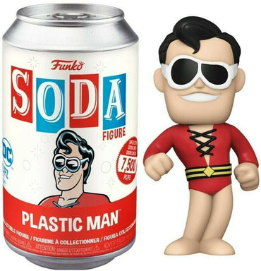 Funko Soda Plastic Man (Sealed)  **Shot at a Chase** (Online Order Only)