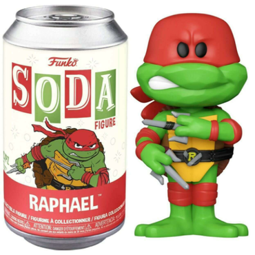 Funko Soda Raphael (TMNT Mutant Mayhem, Sealed) **Shot at Chase** (Online Order Only)