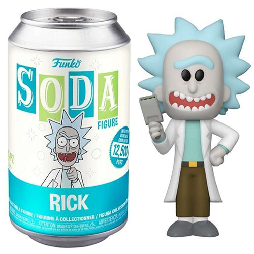 Funko Soda Rick (Sealed) **Shot at Chase** (Online Order Only)