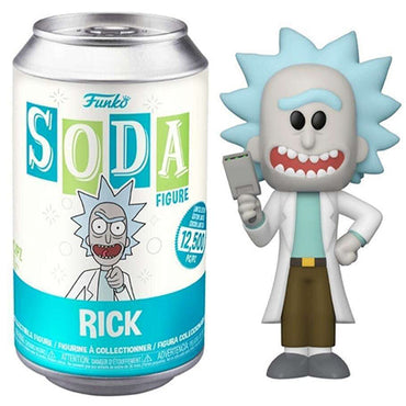 Funko Soda Rick (Sealed) **Shot at Chase** (Online Order Only)