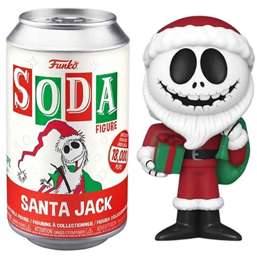 Funko Soda Santa Jack (Sealed) **Shot at Chase** (Online Order Only)