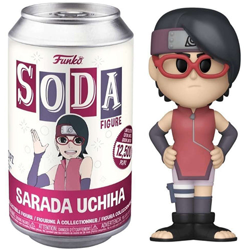 Funko Soda Sarada Uchiha (Sealed) **Shot at Chase** (Online Order Only)