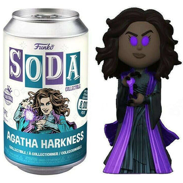 Funko Soda Agatha Harkness (Glow in the Dark, International, Opened) - Entertainment Earth Exclusive  **Chase** (Online Order Only)