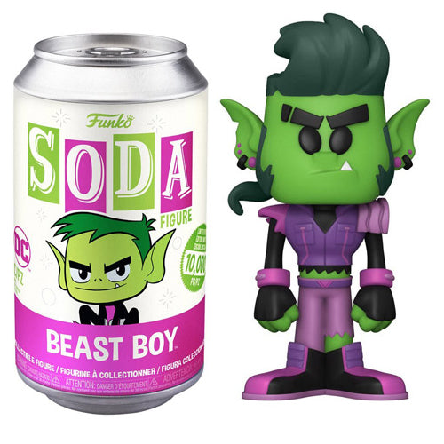 Funko Soda Beast Boy (Sealed) **Shot at Chase** (Online Order Only)
