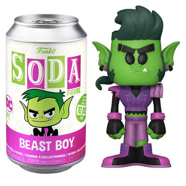 Funko Soda Beast Boy (Sealed) **Shot at Chase** (Online Order Only)