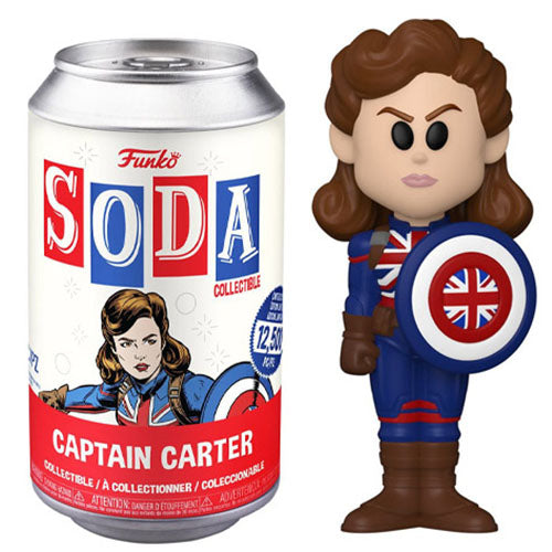 Funko Soda Captain Carter (Sealed) **Shot at Chase** (Online Order Only)