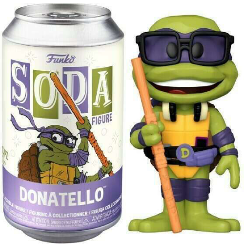 Funko Soda Donatello (TMNT Mutant Mayhem, Sealed) **Shot at Chase** (Online Order Only)