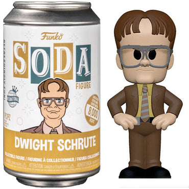 Funko Soda Dwight Schrute (International, Sealed) **Shot at Chase, Dented** (Online Order Only)