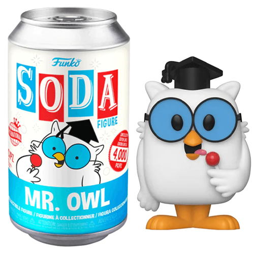 Funko Soda Mr. Owl (International, Sealed) **Shot at Chase** (Online Order Only)