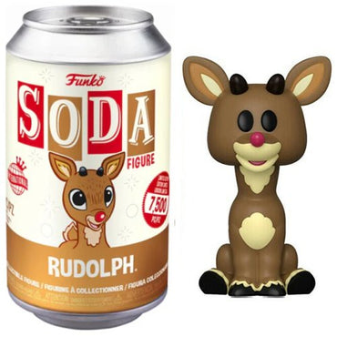 Funko Soda Rudolph (Sealed, International)  **Shot at a Chase** (Online Order Only)
