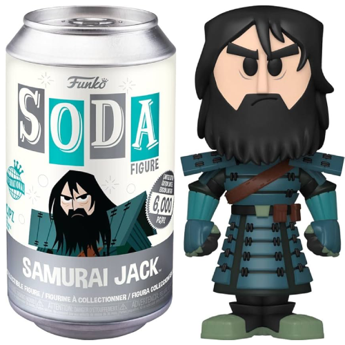 Funko Soda Samurai Jack (Armored, International, Sealed) **Shot at Chase** (Online Order Only)