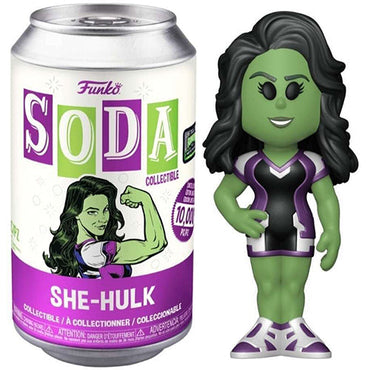 Funko Soda She-Hulk (Metallic, Opened) - 2022 HQ Anniversary Exclusive **Chase** (Online Order Only)