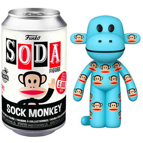 Funko Soda Sock Monkey (International, Sealed) **Shot at Chase** (Online Order Only)