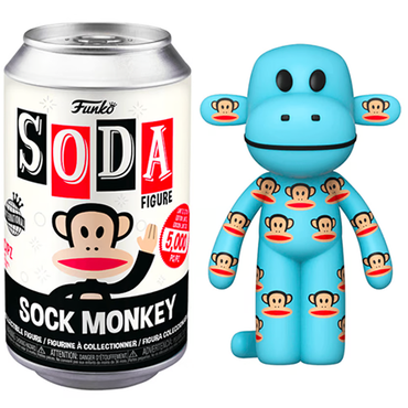 Funko Soda Sock Monkey (International, Sealed) **Shot at Chase** (Online Order Only)
