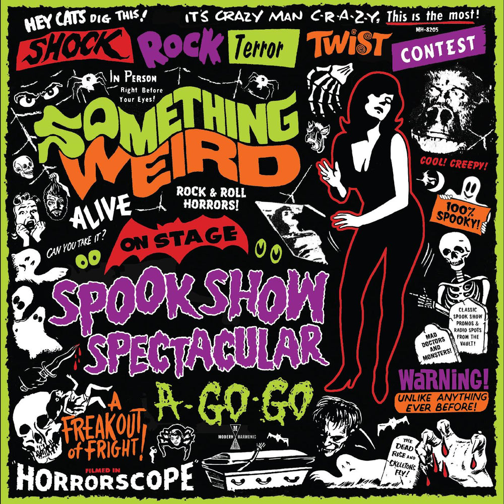 Spook Show Spectacular A-Go-Go (Orange Vinyl) [Vinyl] (ONLINE ORDER ONLY)