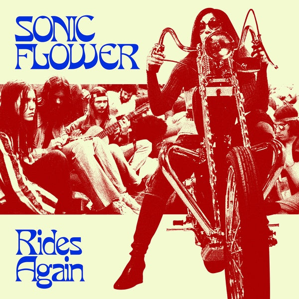 SONIC FLOWER - Rides Again (Transparent Red Vinyl) [Vinyl]