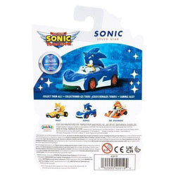Sonic the Hedgehog 1/64 Scale Die-cast Vehicle - Select Figure(s) (Online Order Only)