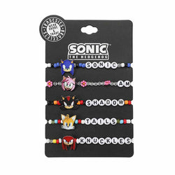 *Collective* Sonic the Hedgehog Characters 5-piece Tradesies Stretchy Bracelet Set (ONLINE ORDER ONLY)