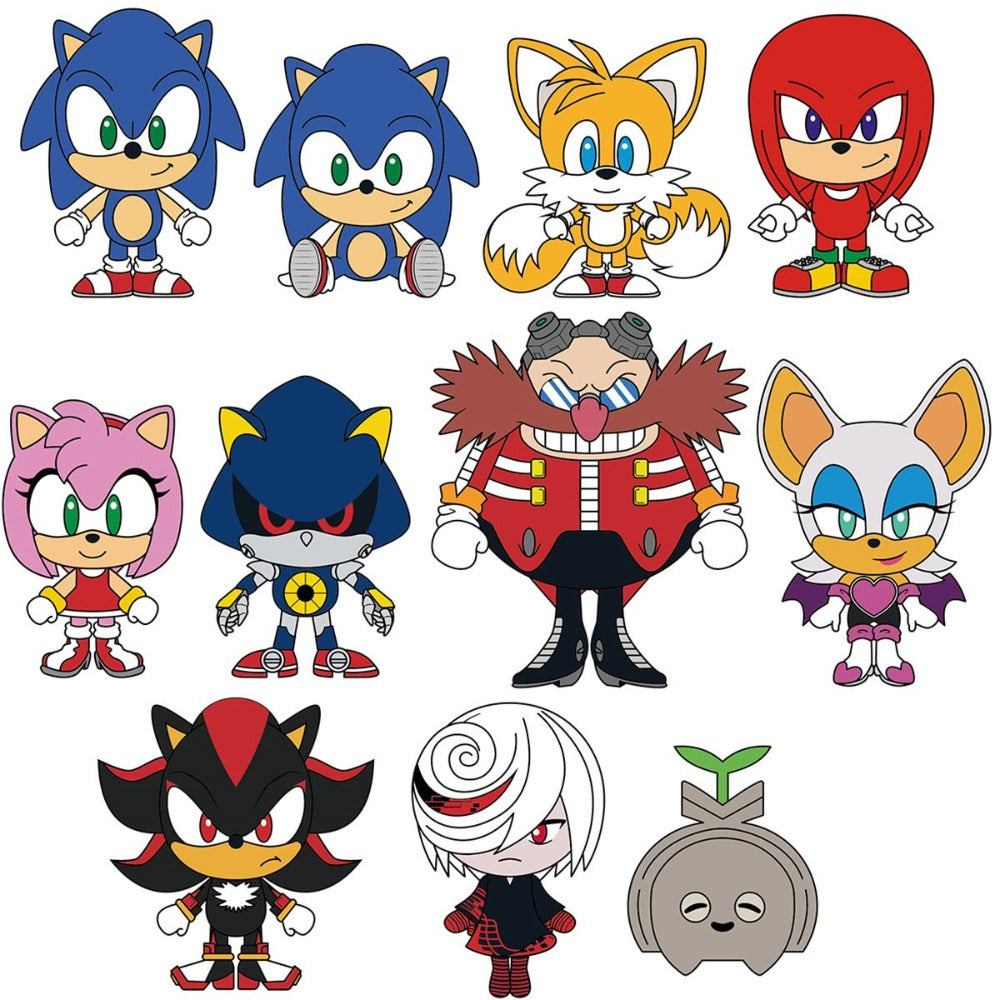 Monogram: Sonic the Hegehog Series 1 - 3D Foam Bag Clip Blind Bag (ONLINE ORDER ONLY)