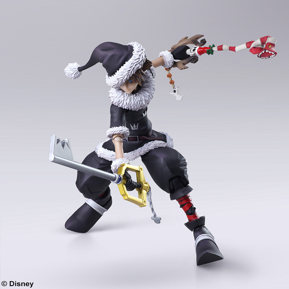 SQUARE ENIX: KINGDOM HEARTS II BRING ARTS™ - Sora Christmas Town Version (ONLINE ORDER ONLY)