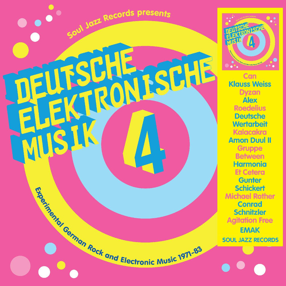 Soul Jazz Records Presents - DEUTSCHE ELEKTRONISCHE MUSIK 4 - Experimental German Rock and Electronic Music 1971-83 [CD] (ONLINE ORDER ONLY)