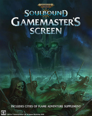 Warhammer Age of Sigmar: Soulbound Gamemaster's Screen (Online Only)