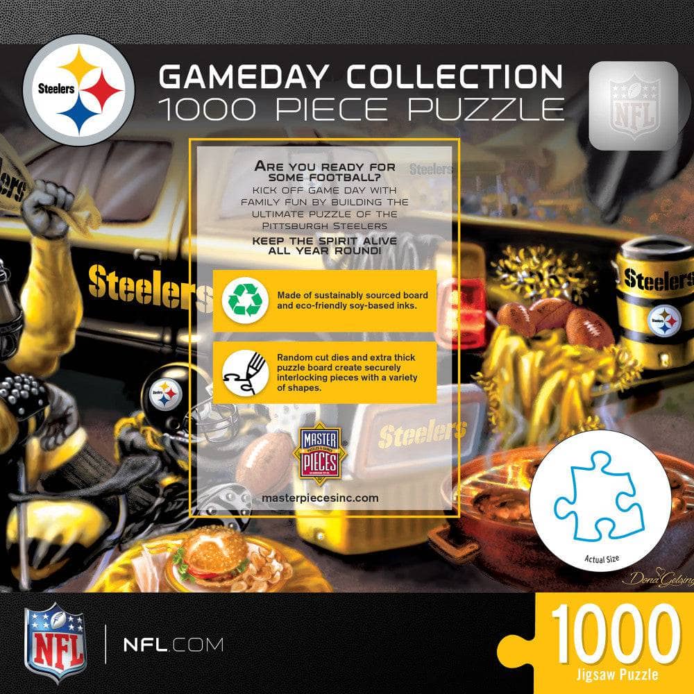 Pittsburgh Steelers - Gameday 1000 Piece Jigsaw Puzzle (ONLINE ORDER ONLY)