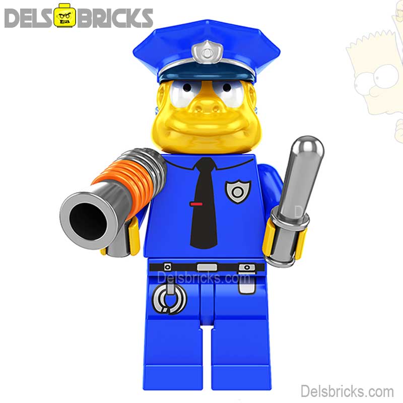 Chief Wiggum | The Simpsons Lego Minifigures Custom toys (ONLINE ORDER ONLY)