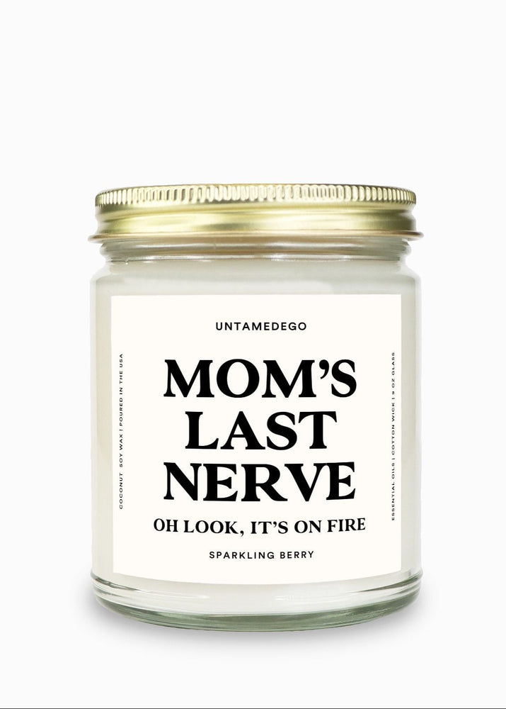 Mom's Last Nerve Gold Top Candle (ONLINE ORDER ONLY)
