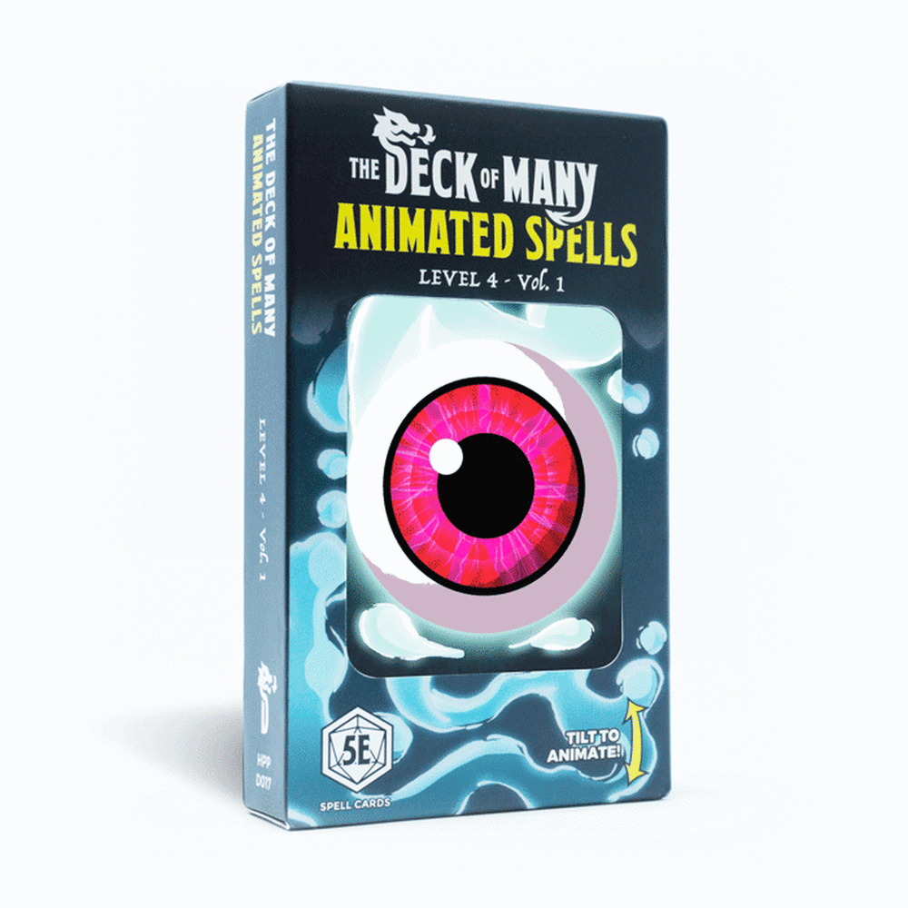 The Deck of Many: Animated Spells - Level 4 Volume 1 (ONLINE ORDER ONLY)