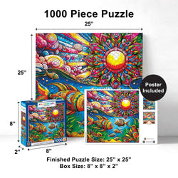 Kaleidoscope - Under The Sea 1000 Piece Jigsaw Puzzle