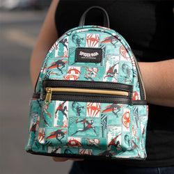 Spider-Man: Across the Spider-Verse Comic Strip (Marvel) EE Exclusive Mini Backpack by Loungefly (Online Order Only)